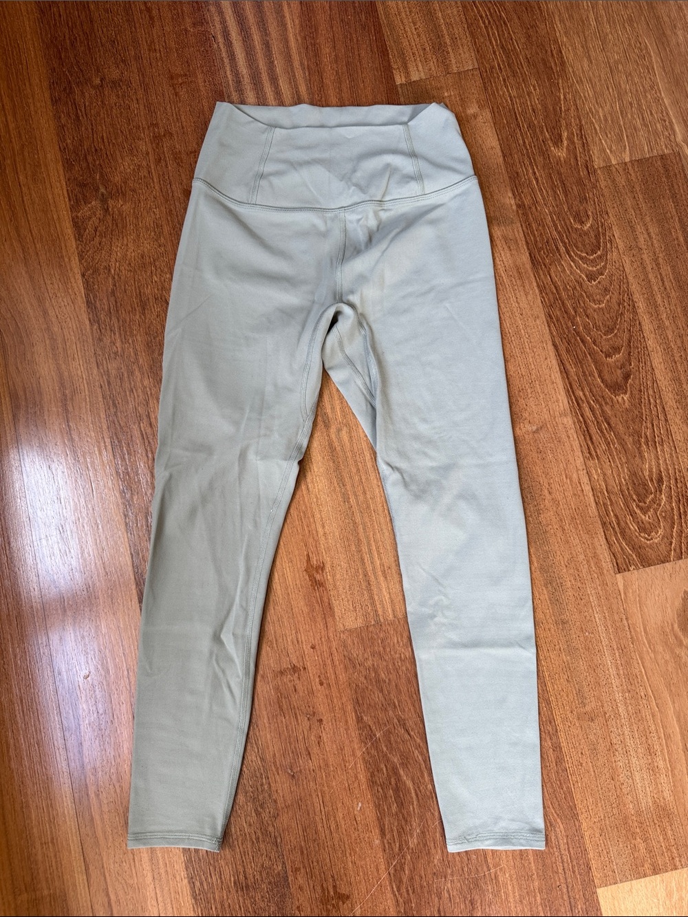 Free People High-Waist Leggings in Light Sage